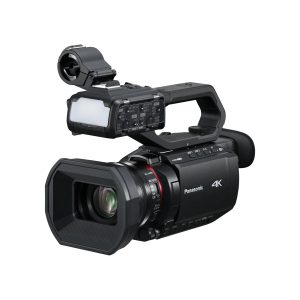 Panasonic 4K Pro Camcorder w/ 24X Optical Zoom. Livestream and LED Video Light - X2100