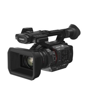 Panasonic ProCamcorder 24.5mm Wide-Angle Lens. 13-stop V-Log